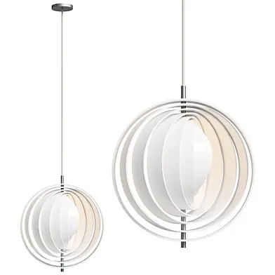 Designer Moon LED Chandelier Nordic Art Hanging Lights