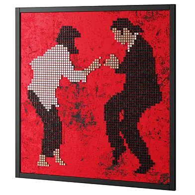 156 Pulp Fiction wall art mosaic