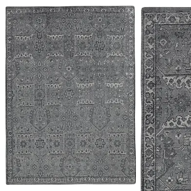 Sienna Hand-Knotted Rug CHARCOAL