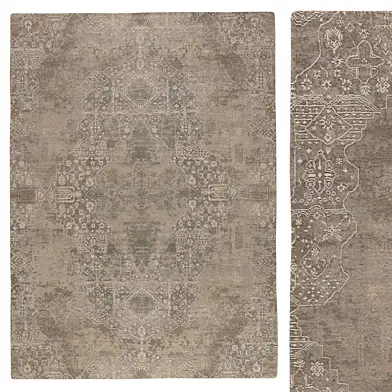 Luca Hand-Knotted Rug Fog