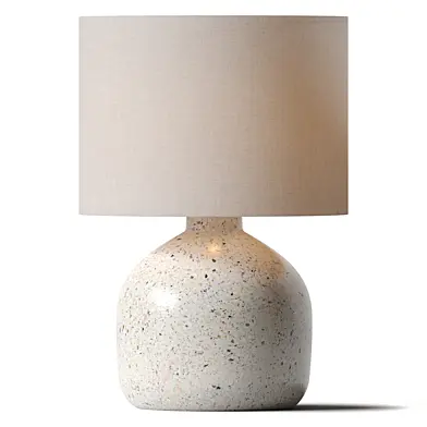 CB2 - Largo speckled white ceramic