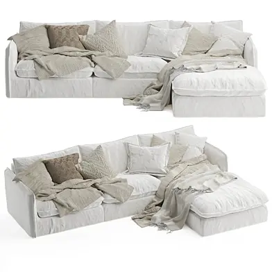 Neva Chaise Sectional Sofa