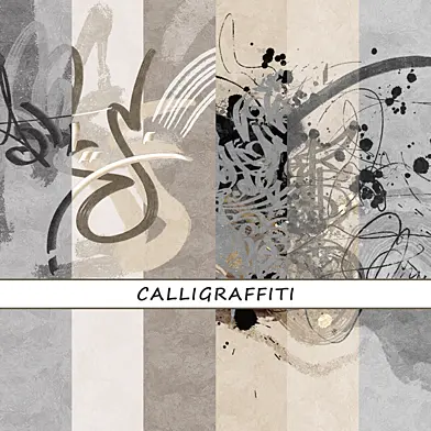 Дизайнерские обои CALLIGRAFFITI pack 1