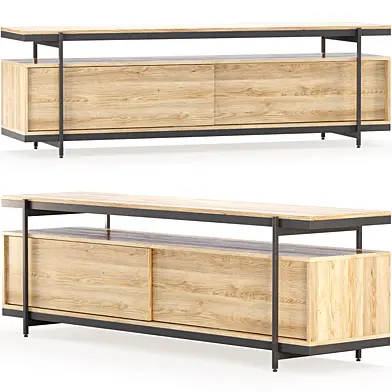 Медиа консоль от Westelm, серия Pierce (66")