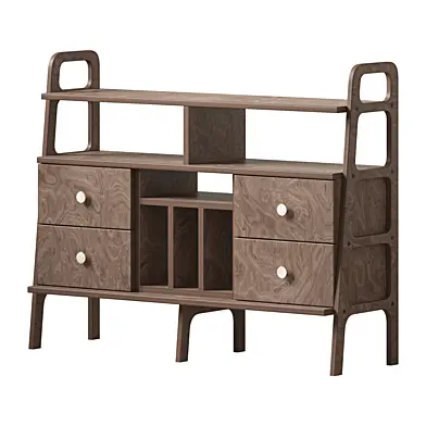 Bookcase Midlite W143