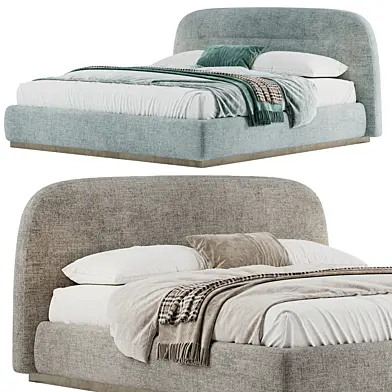 Bodema Sophie Fabric Double Bed