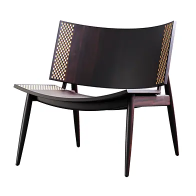 Dama-T Lounge Maple Wenge Armchair