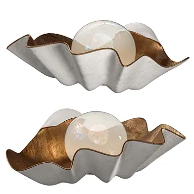 Rockett St George Clam Pearl Shell Table Light
