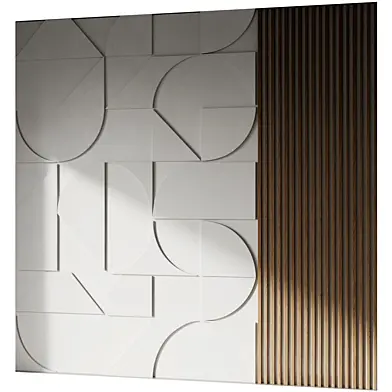 Decorative wall panel composition set 28