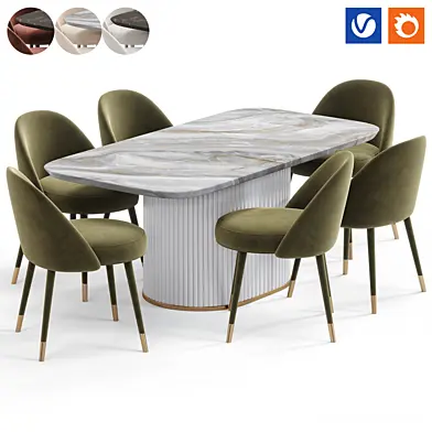 Ascella Table Arm Chair By Amgrades