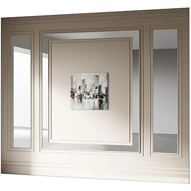 Decorative wall panel composition set 36 (neoclassical 1)