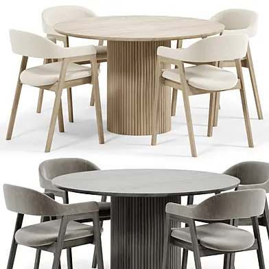 Abilene Chair, Ellington Dining Table