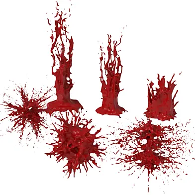 6 Blood Splash