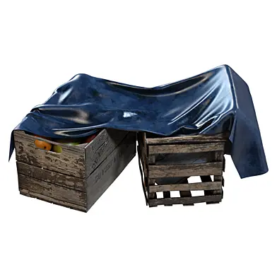 Crates Cargo Tented