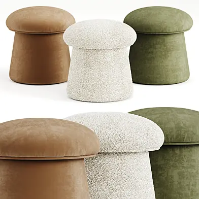 Toadstool Storage Stool