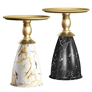 Modern Light Luxury Irregular Side Table