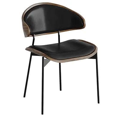 LUZ Leather chair стул by more