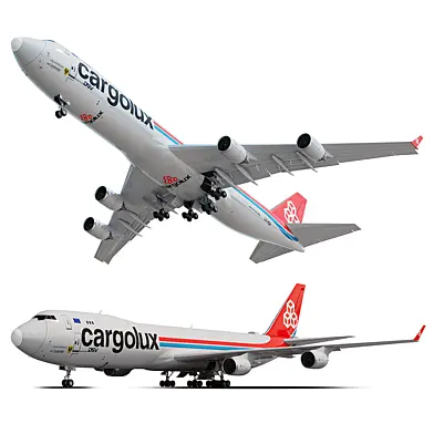 BOEING 747-8F CARGOLUX Грузовой самолёт
