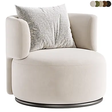 K-Waiting Swivel Armchair