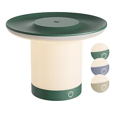 MULTI-PURPOSE LIGHT IS A WIRELESS CHARGER, LAMP, AND CONTAINER IN ONE