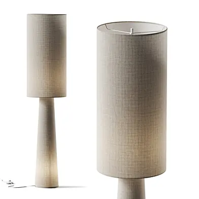 Abigail Ahern Linen Rylan Floor Lamp