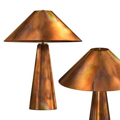 Romani Iridescent Acid Wash Table Lamp
