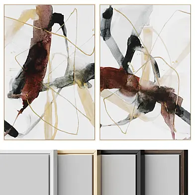 Abstract Painting Frame