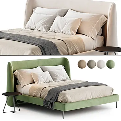 Letti Eings Bed by Gabbo Salotti