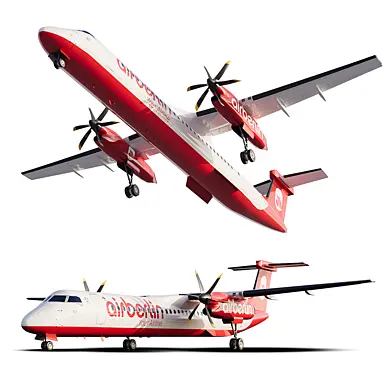 Bombardier Q400 AIRBERLIN Двухмоторный турбовинтовой ближнемагистральный самолет