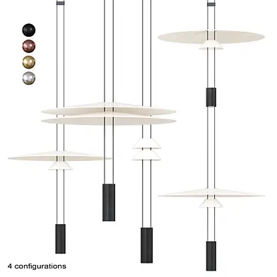 Vibia FLAMINGO MINI | Светодиодный алюминиевый подвесной светильник
