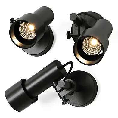 Palosanto Marset Adjustable Outdoor Wall Lamp