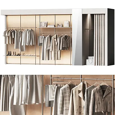 A set for a clothing store and showroom 2