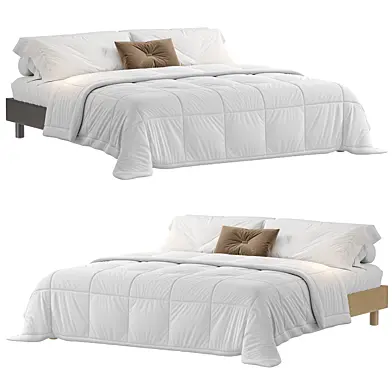 European Linen Quilt Blush