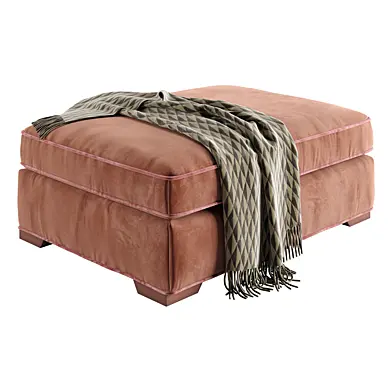 Raffine Ottoman by Athena Calderone