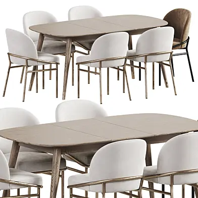 Willis Chair Campbell Table eichholtz/Cb2