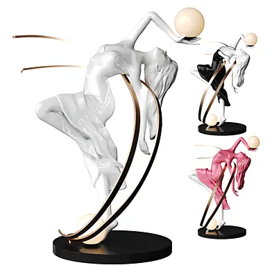 Misha Goddess Statue Floor Lamp
