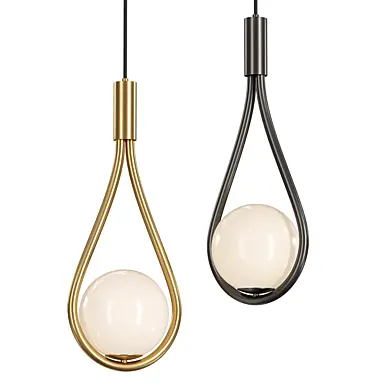Modern Glass Ball Chandelier B