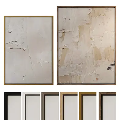 Abstract Art Painting Framed 11