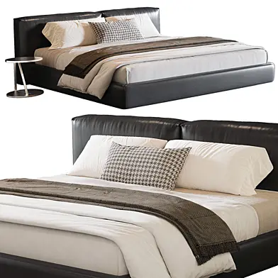 Modern upholstered bed