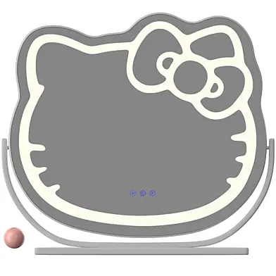 Настольное зеркало Hello Kitty с подсветкой