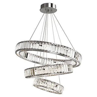 Round crystal chandelier