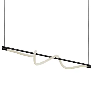 Cursive LED Linear Pendant