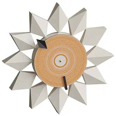 Diamond Markers Clock