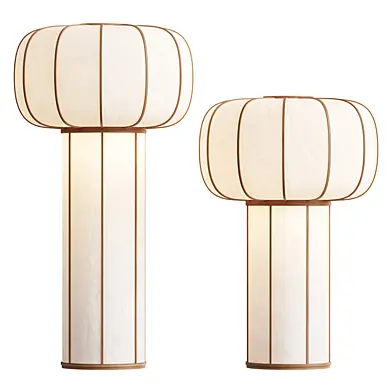 Time & Style Kiku no Hana Floor Lamp