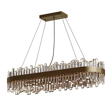 Long Crystal Chandeiler