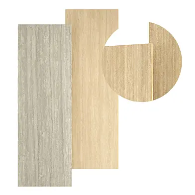 Керамогранит Laminam/ TravertinoBeige Hado Rain/ TravertinoSilver Hado Rain/ 3000x1000mm