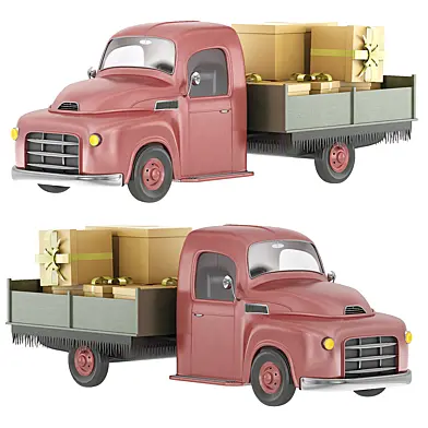 New Year's toy car