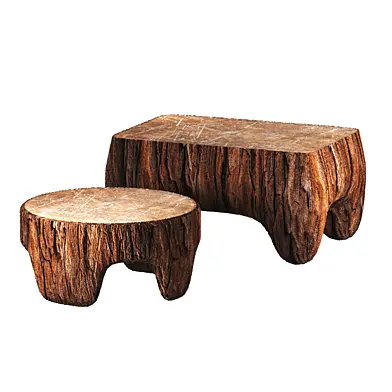 Столики из пней