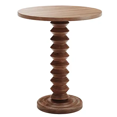 French Wood Side Table
