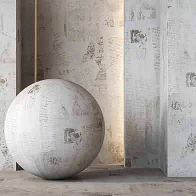 Old NewsPaper Wallpaper Texture 4K - Seamless